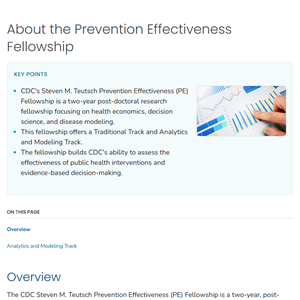 About the Prevention Effectiveness Fellowship
