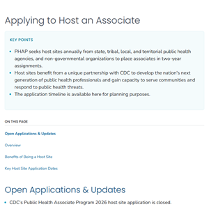 Applying to Host an Associate