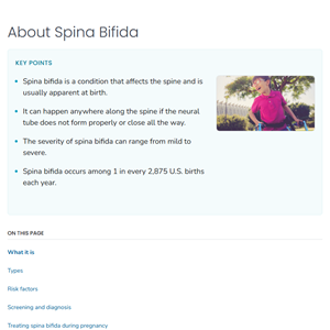 About Spina Bifida