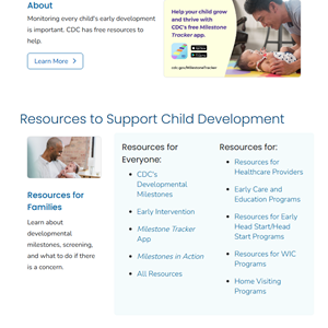 “Learn the Signs. Act Early.”