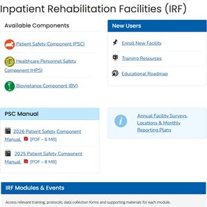Inpatient Rehabilitation Facilities (IRF)