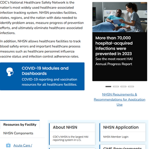 National Healthcare Safety Network (NHSN)