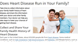 Does Heart Disease Run in Your Family?  | CDC Features