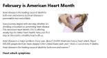 February is American Heart Month | CDC Features