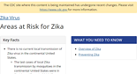 Geographic Distribution | Zika virus